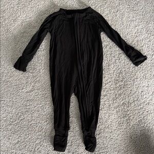 Little Sleepies Black Kids Footie Pajamas